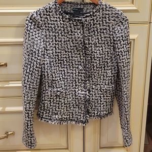 Wool/cotton Boucle Jacket